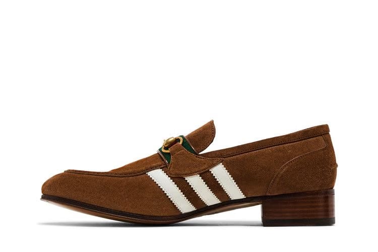 Adidas x Gucci Loafer Light Brown Suede