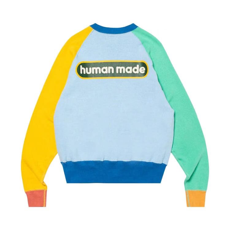 Human Made Crazy Tsuriami Sweatshirt Blue
