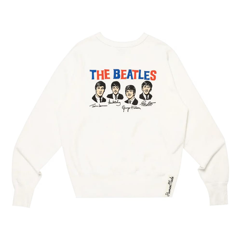 Human Made Beatles Sweatshirt White