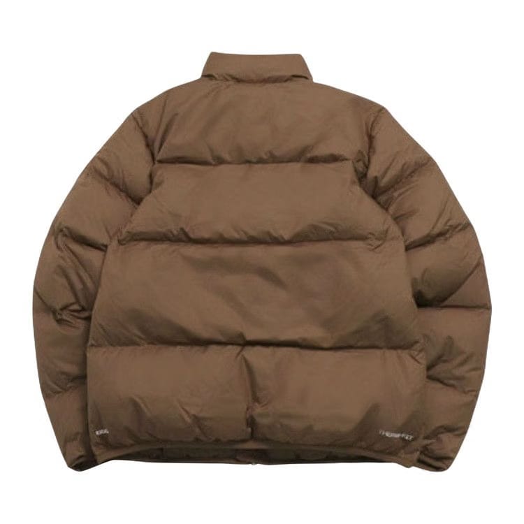 Nike Therma-FIT Puffer Jacket Mosswood Brown/White