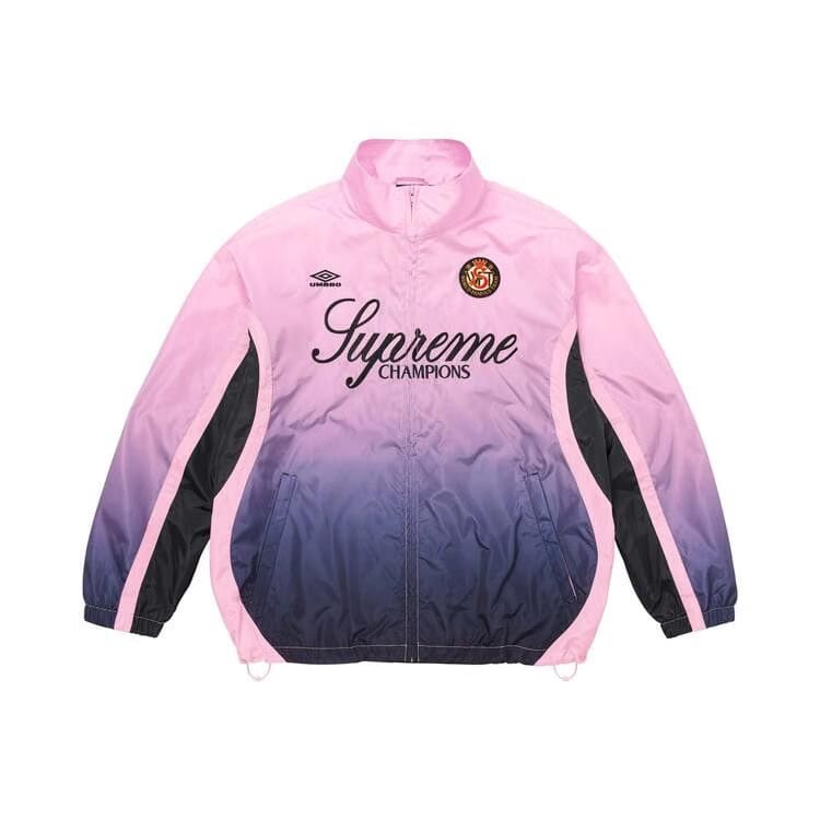 Supreme x Umbro Gradient Track Jacket Pink