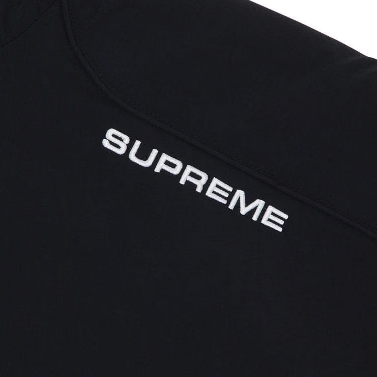 Supreme Faux Fur Reversible Hooded Track Jacket Black