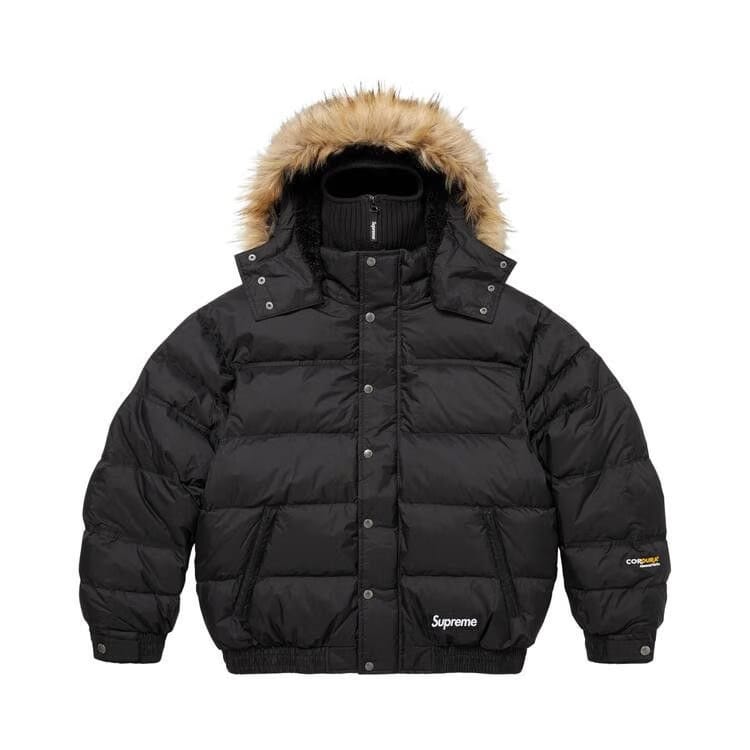 Supreme Facemask 700-Fill Down Puffer Jacket Black