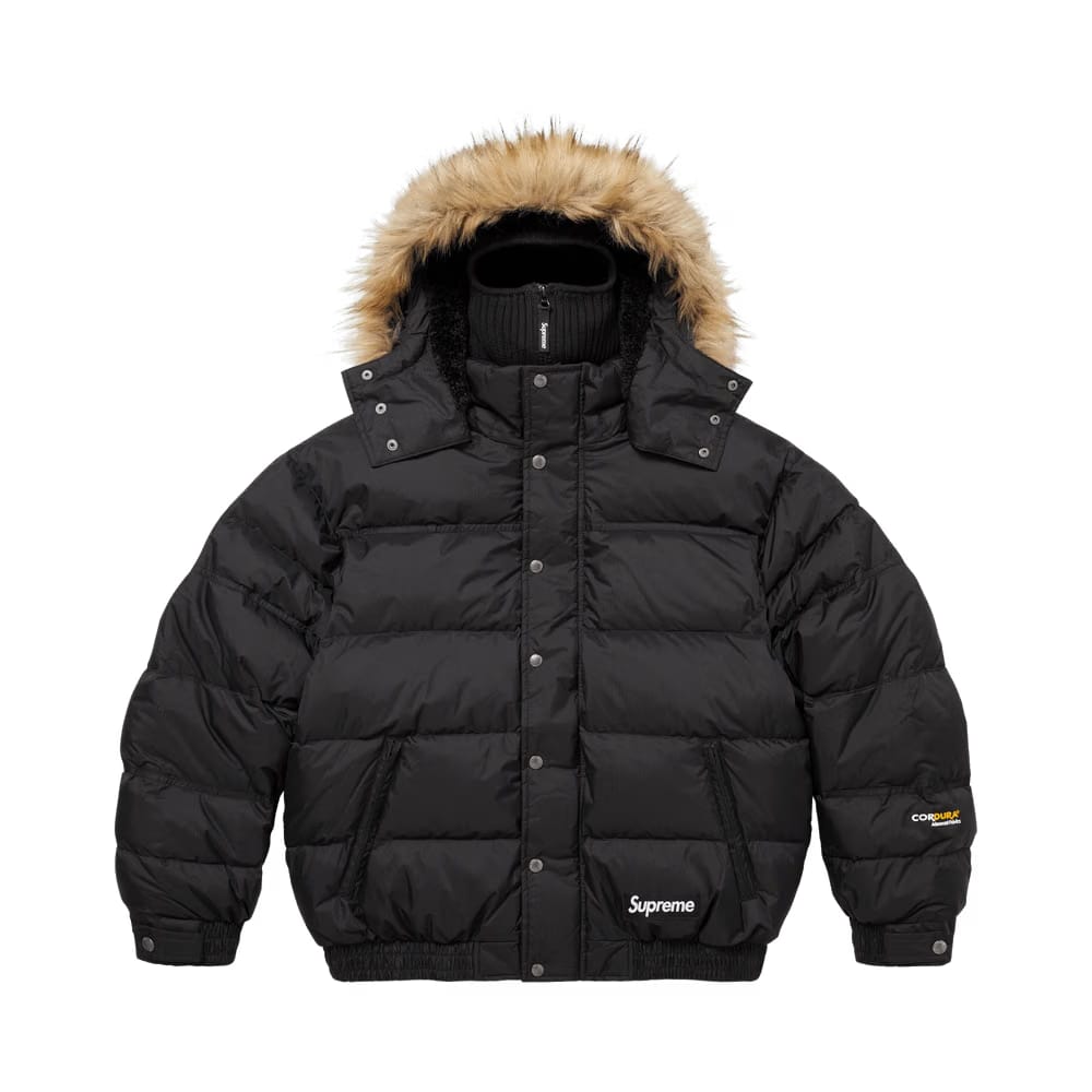 Supreme Facemask 700-Fill Down Puffer Jacket Black