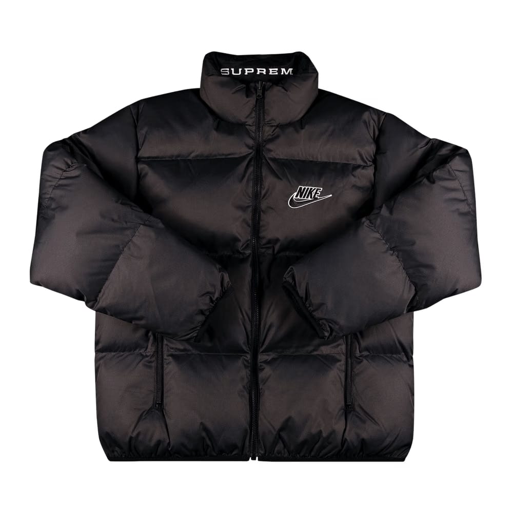 Supreme x Nike Reversible Puffy Jacket Black