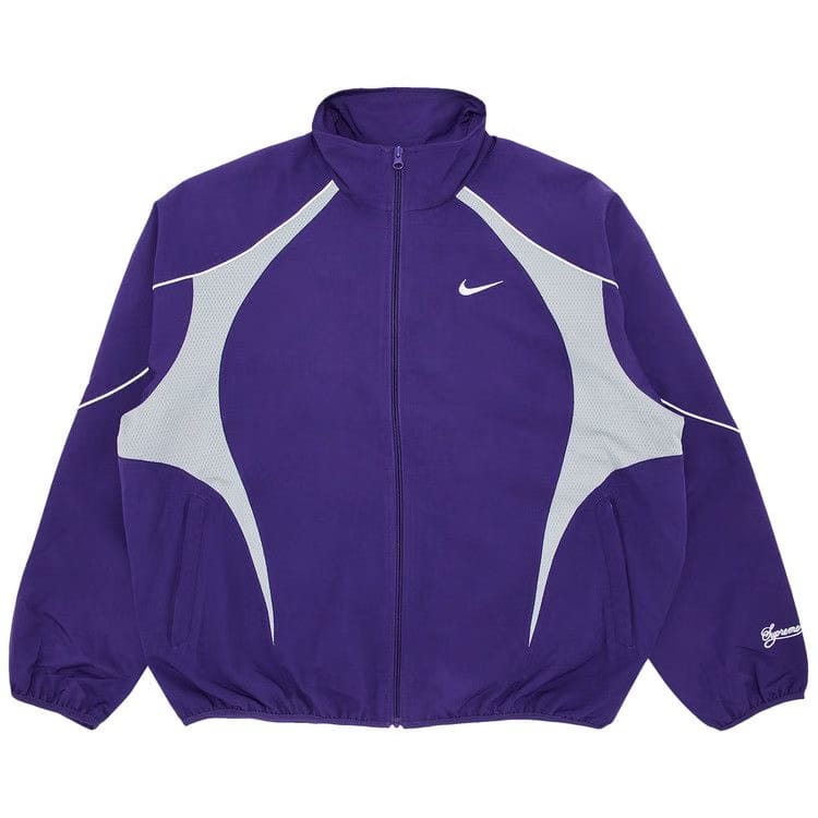 Supreme x Nike Track Jacket Purple
