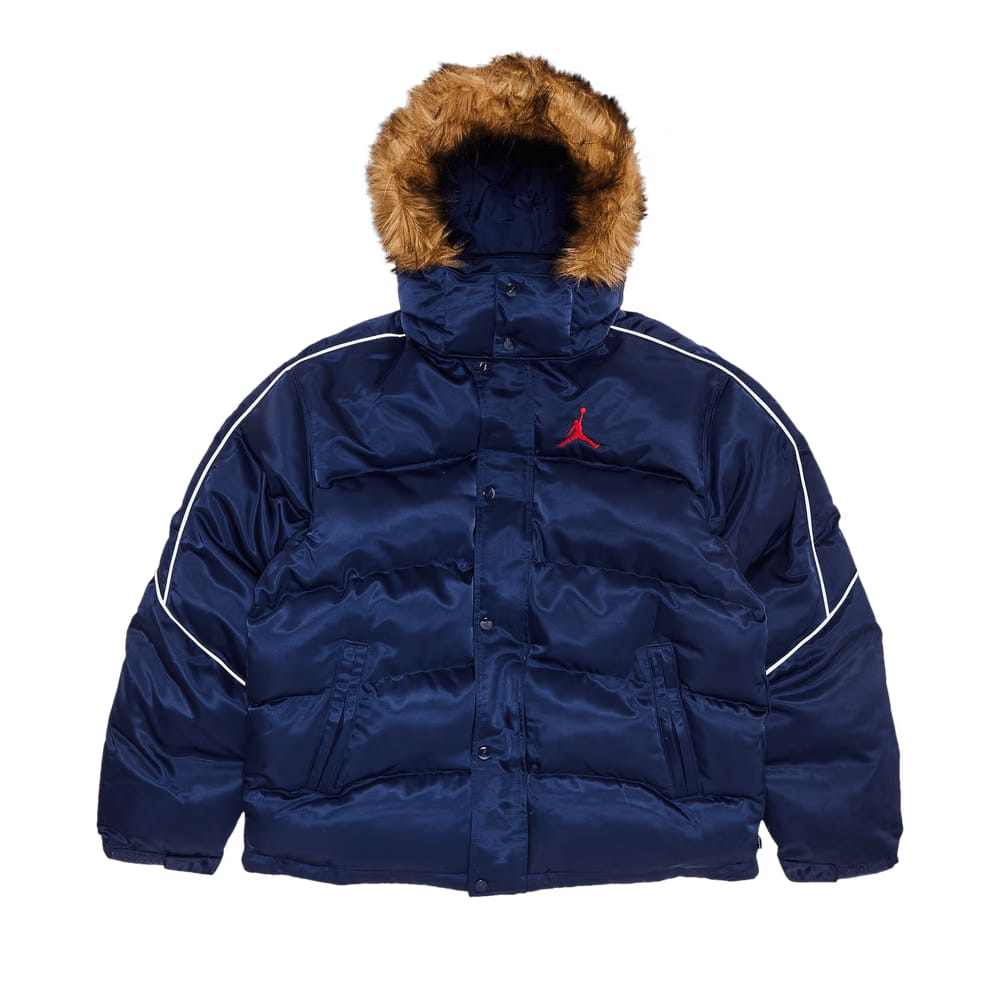 Supreme x Jordan Puffer Jacket Navy