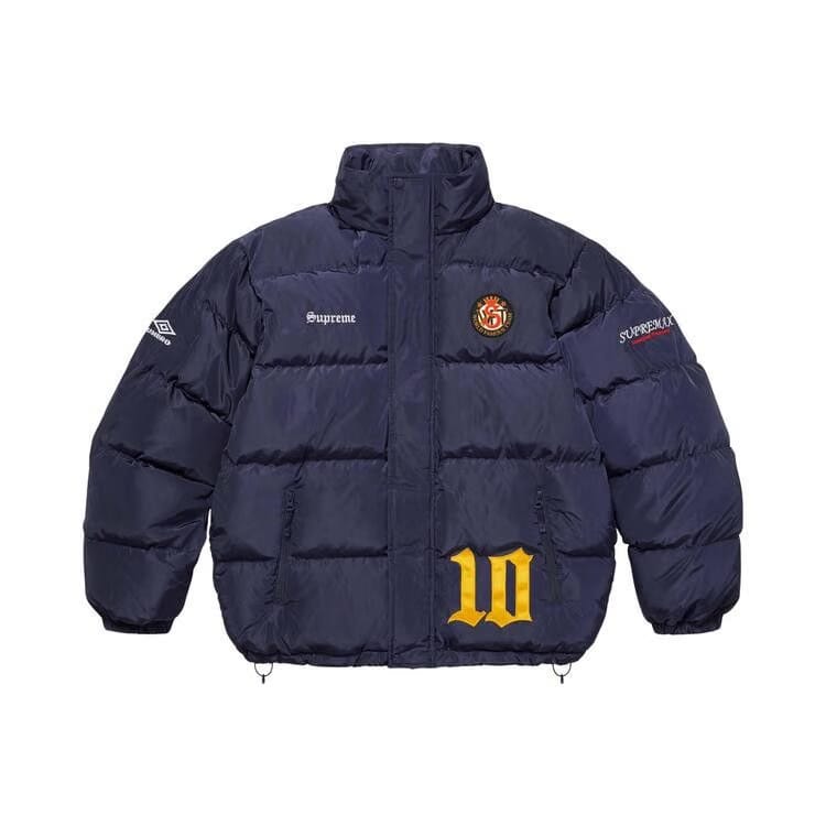 Supreme x Umbro Down Puffer Jacket Navy