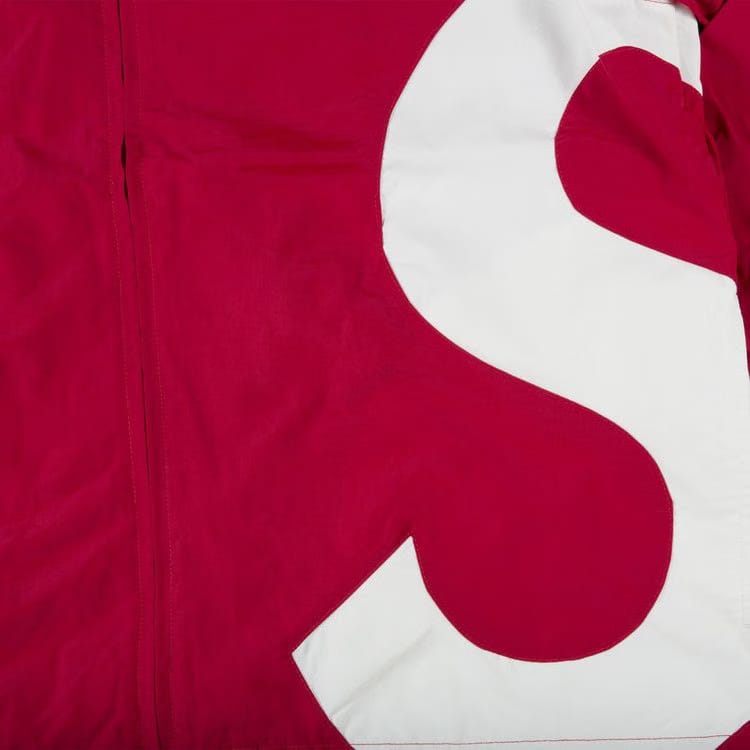 Supreme S Logo Track Jacket Red
