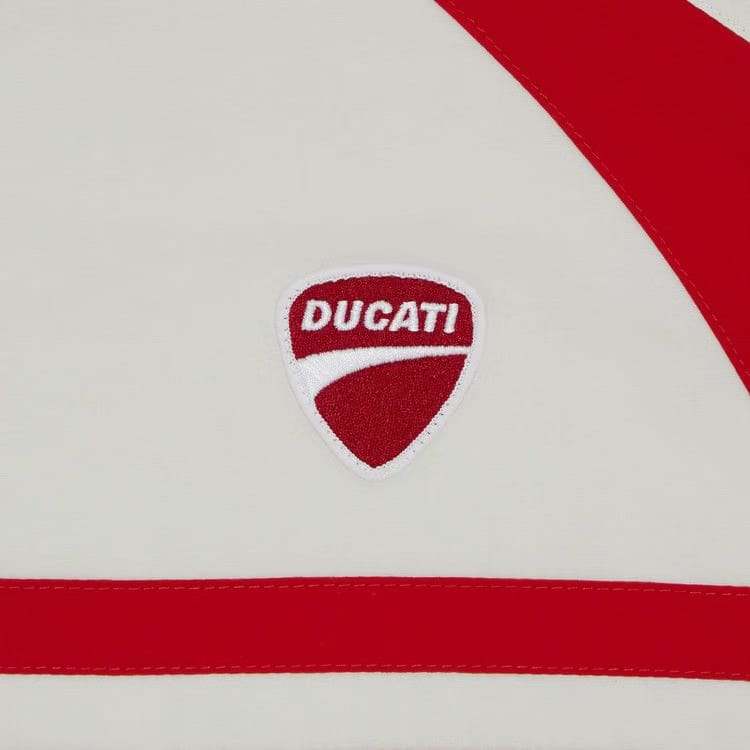 Supreme x Ducati Track Jacket Light Grey