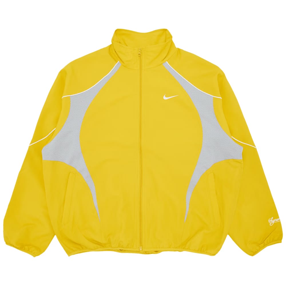 Supreme x Nike Track Jacket Yellow