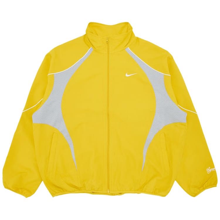Supreme x Nike Track Jacket Yellow