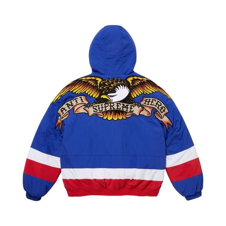 Supreme x Antihero Stadium Jacket Royal