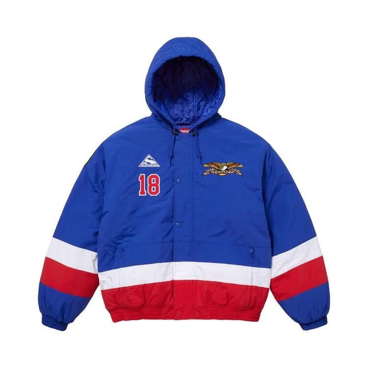 Supreme x Antihero Stadium Jacket Royal