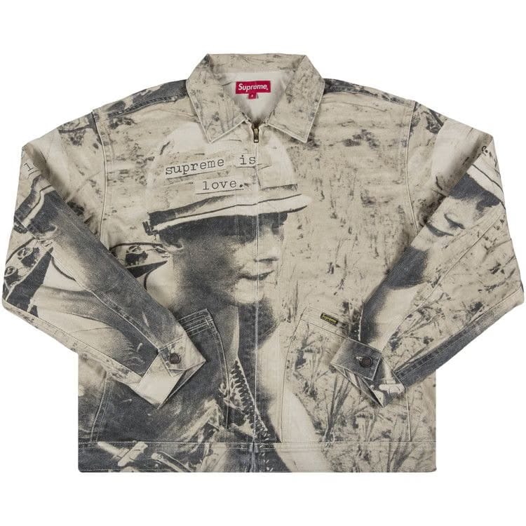 Supreme Is Love Denim Work Jacket Tan