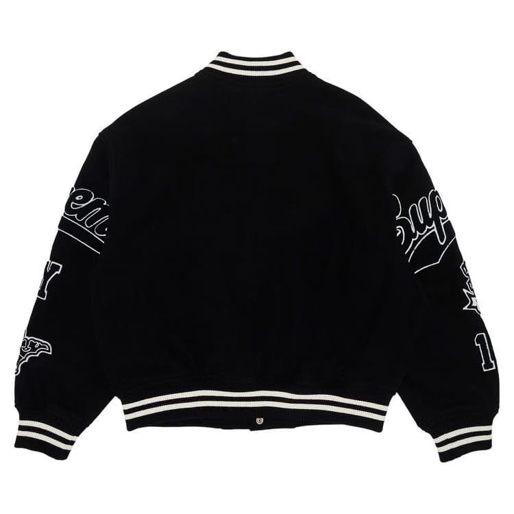 Supreme Veritas Varsity Jacket Black