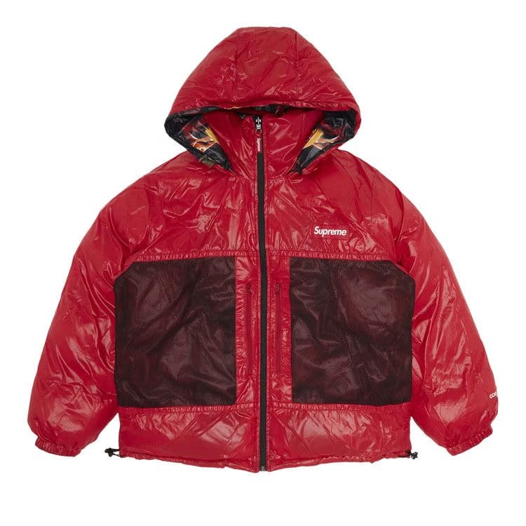 Supreme Reversible Featherweight Down Puffer Jacket Red