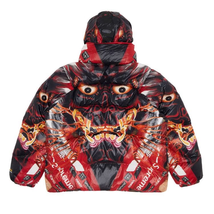 Supreme Reversible Featherweight Down Puffer Jacket Red