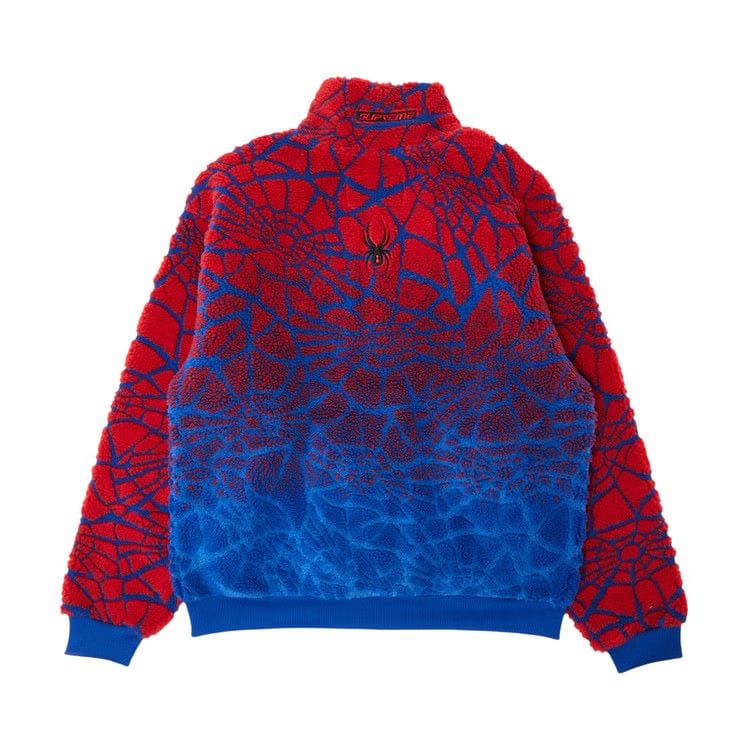 Supreme x Spyder Web Polar Fleece Jacket Royal