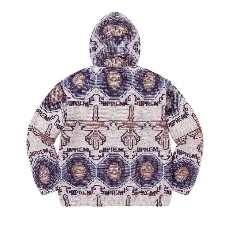 Supreme Woven Hooded Jacket Dusty Lilac