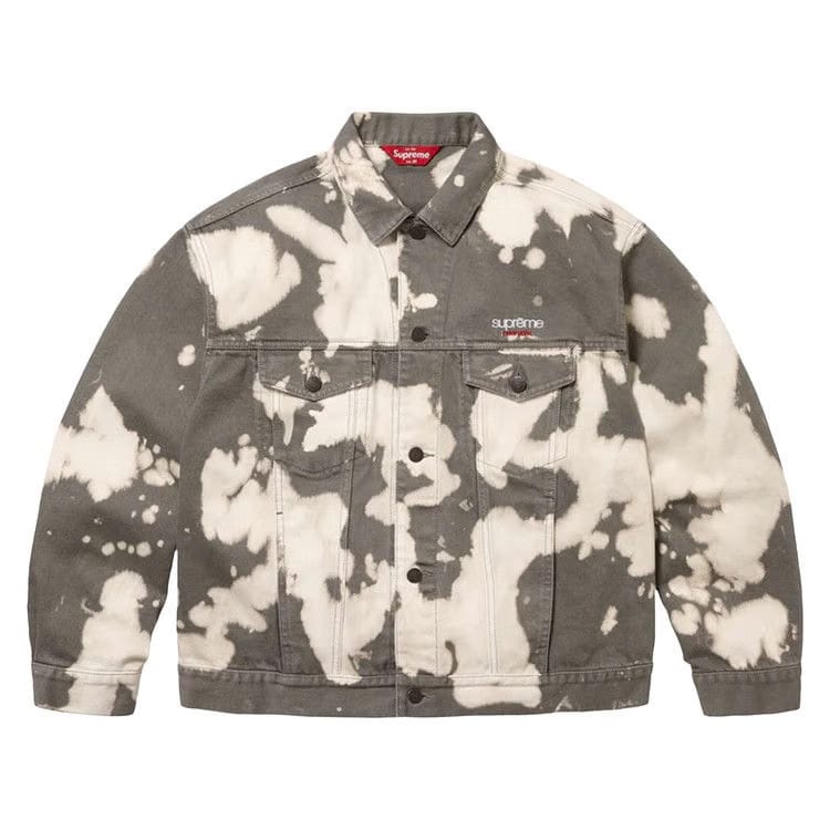 Supreme Denim Trucker Jacket Bleached