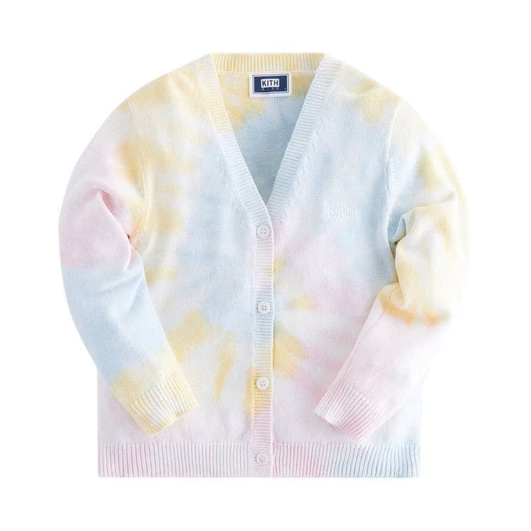 Kith Kids Tie Dye Cardigan Bloom