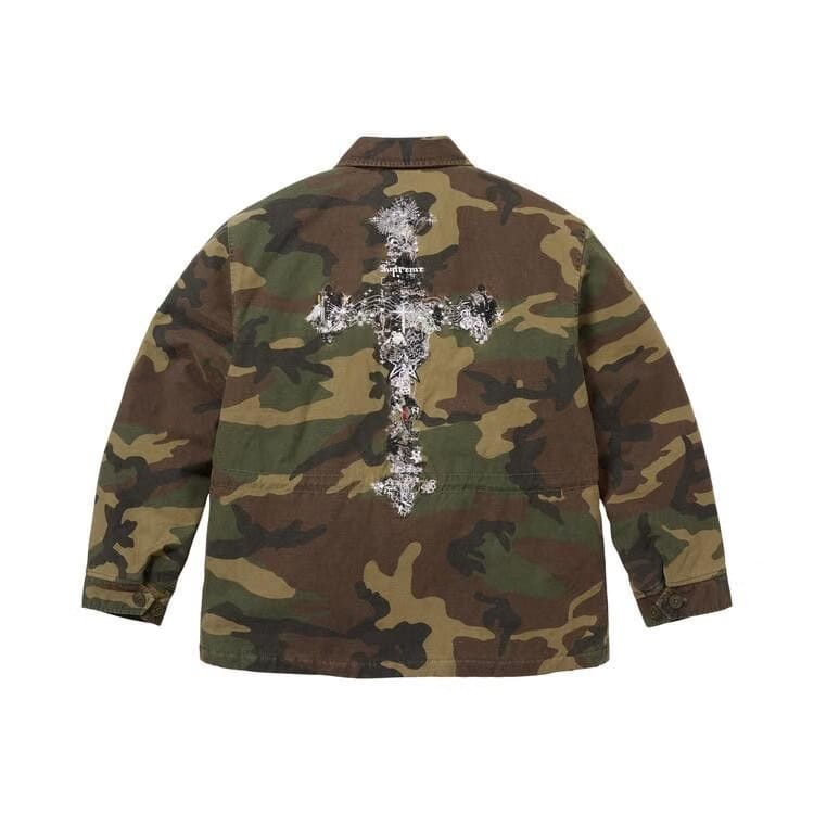 Supreme Aoi Cross M52 Jacket Woodland Camo