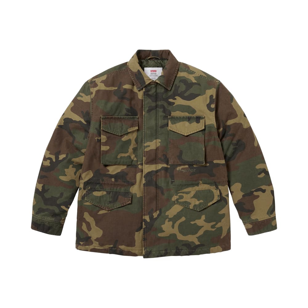 Supreme Aoi Cross M52 Jacket Woodland Camo