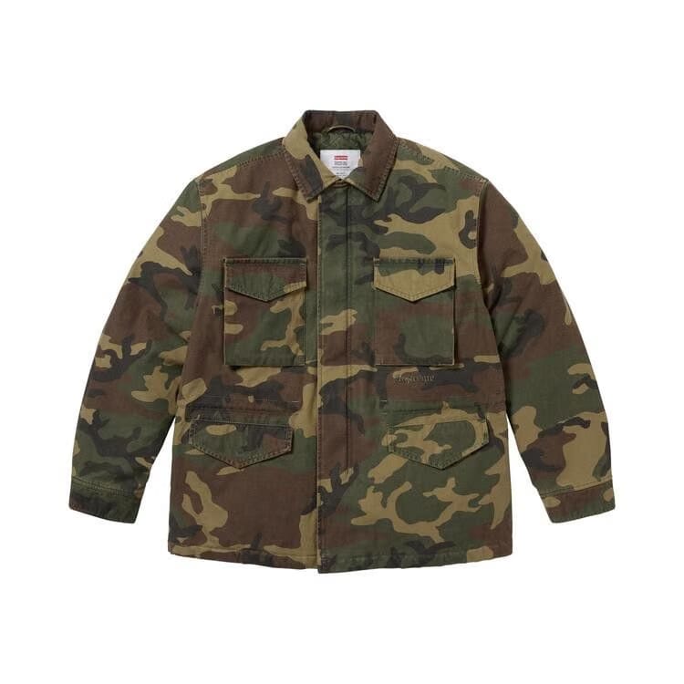 Supreme Aoi Cross M52 Jacket Woodland Camo