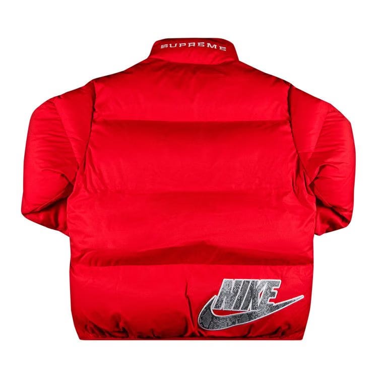 Supreme x Nike Reversible Puffy Jacket Red