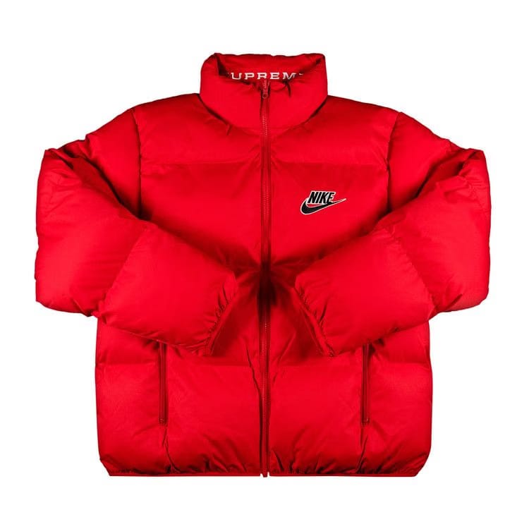 Supreme x Nike Reversible Puffy Jacket Red