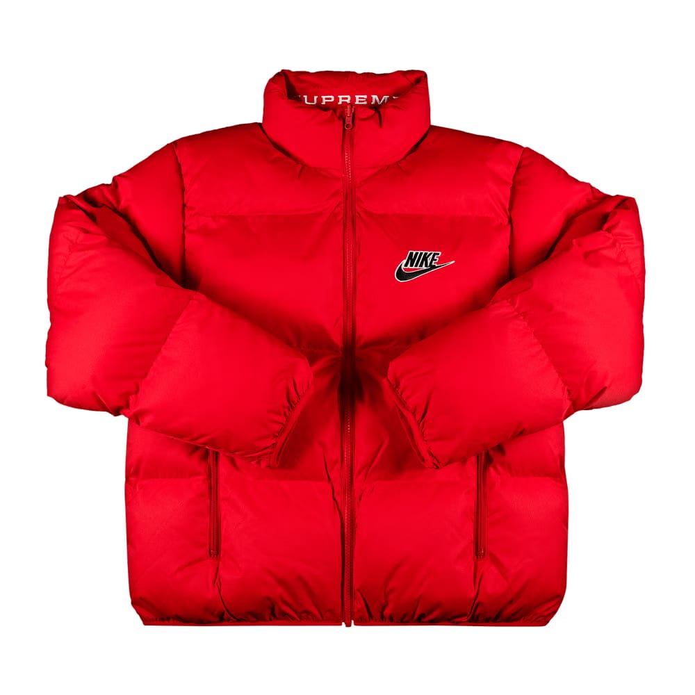 Supreme x Nike Reversible Puffy Jacket Red