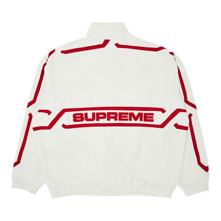 Supreme Inset Link Track Jacket Light Grey