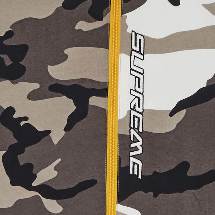 Supreme Contrast Zip Track Jacket Snow Camo