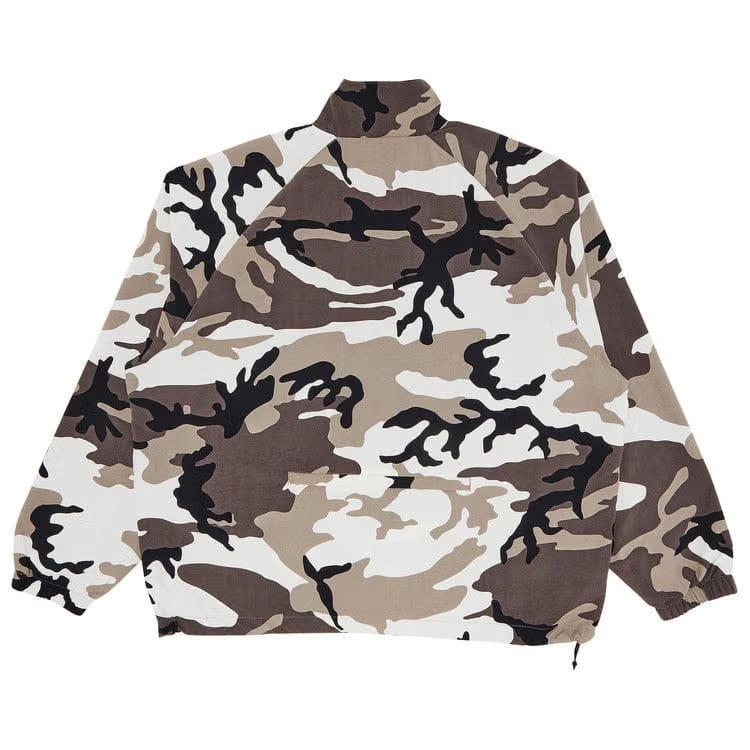 Supreme Contrast Zip Track Jacket Snow Camo