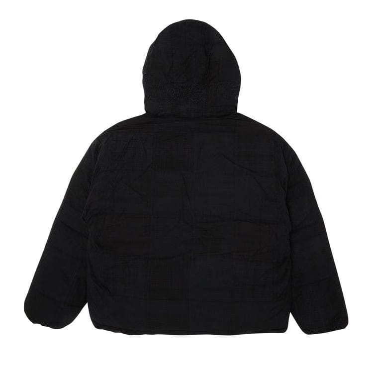 Supreme Madras Reversible WINDSTOPPER Puffer Jacket Black