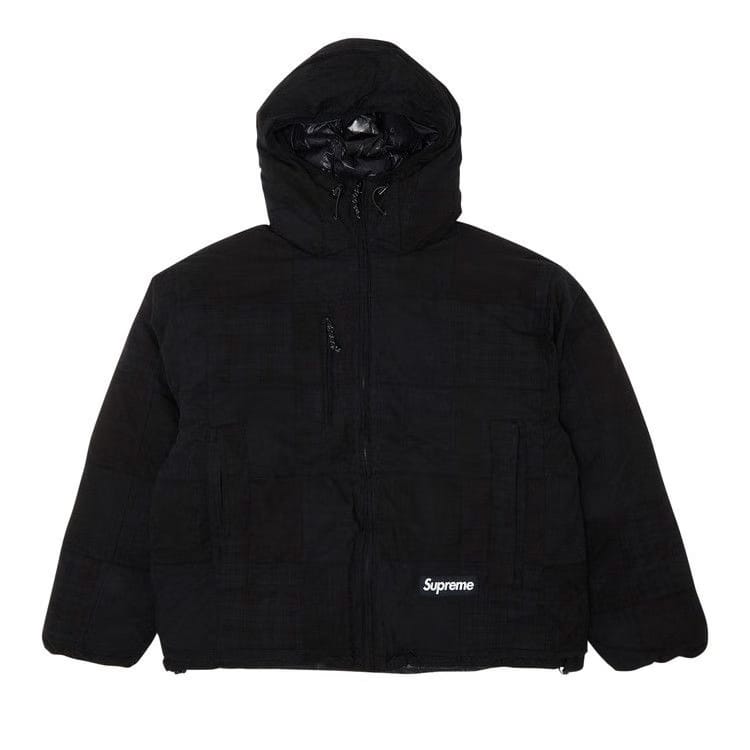 Supreme Madras Reversible WINDSTOPPER Puffer Jacket Black
