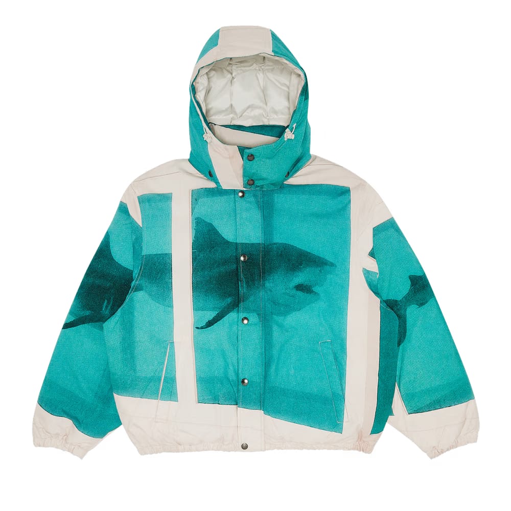 Supreme x Damien Hirst Down Puffer Jacket White