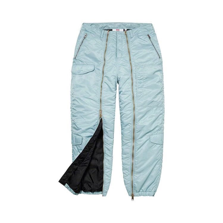 Supreme Nylon Flight Pant Light Blue