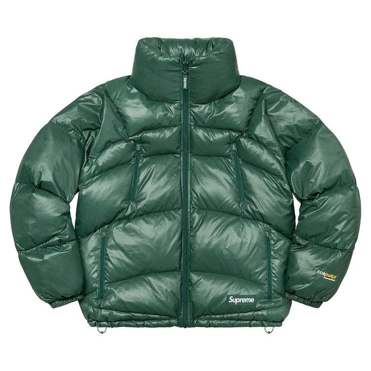 Supreme Reversible Featherweight Down Puffer Jacket Olive