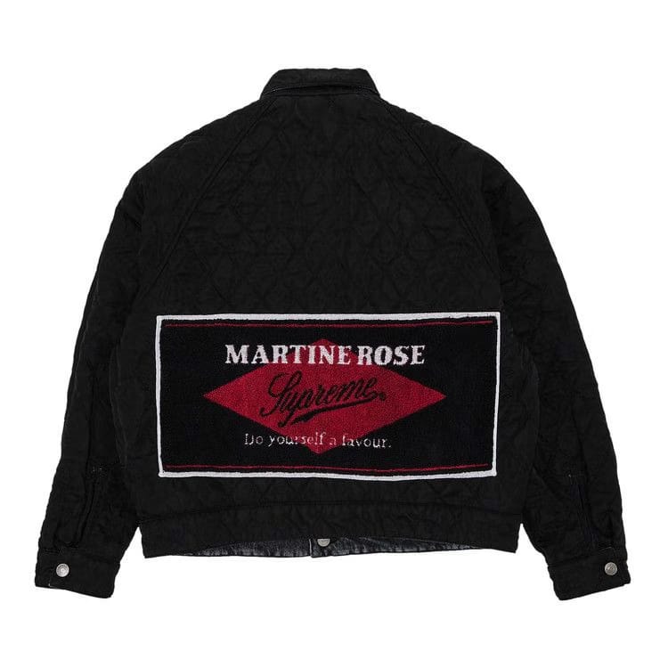 Supreme x Martine Rose Reversible Trucker Jacket Washed Black