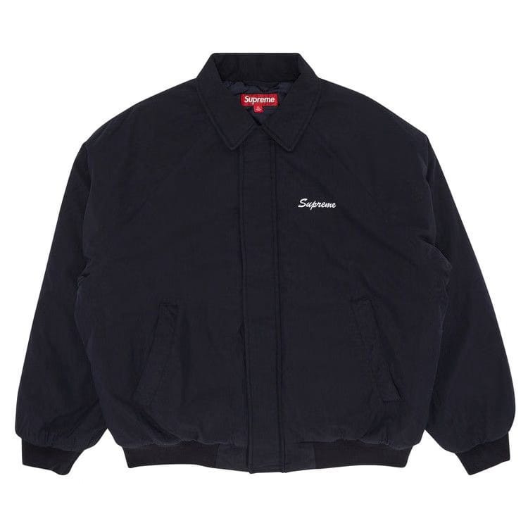 Supreme Peace Embroidered Work Jacket Navy