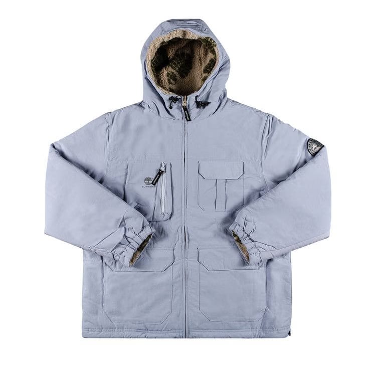 Supreme x Timberland Reversible Ripstop Jacket Dusty Blue
