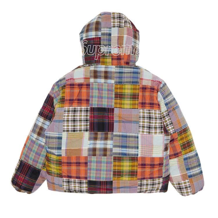 Supreme Madras Reversible WINDSTOPPER Puffer Jacket Multicolor