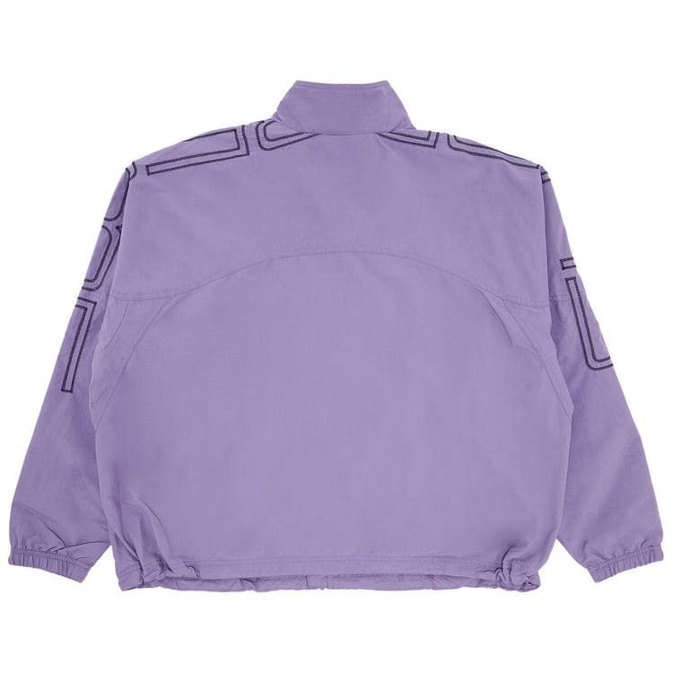 Supreme Spellout Embroidered Track Jacket Dusty Purple