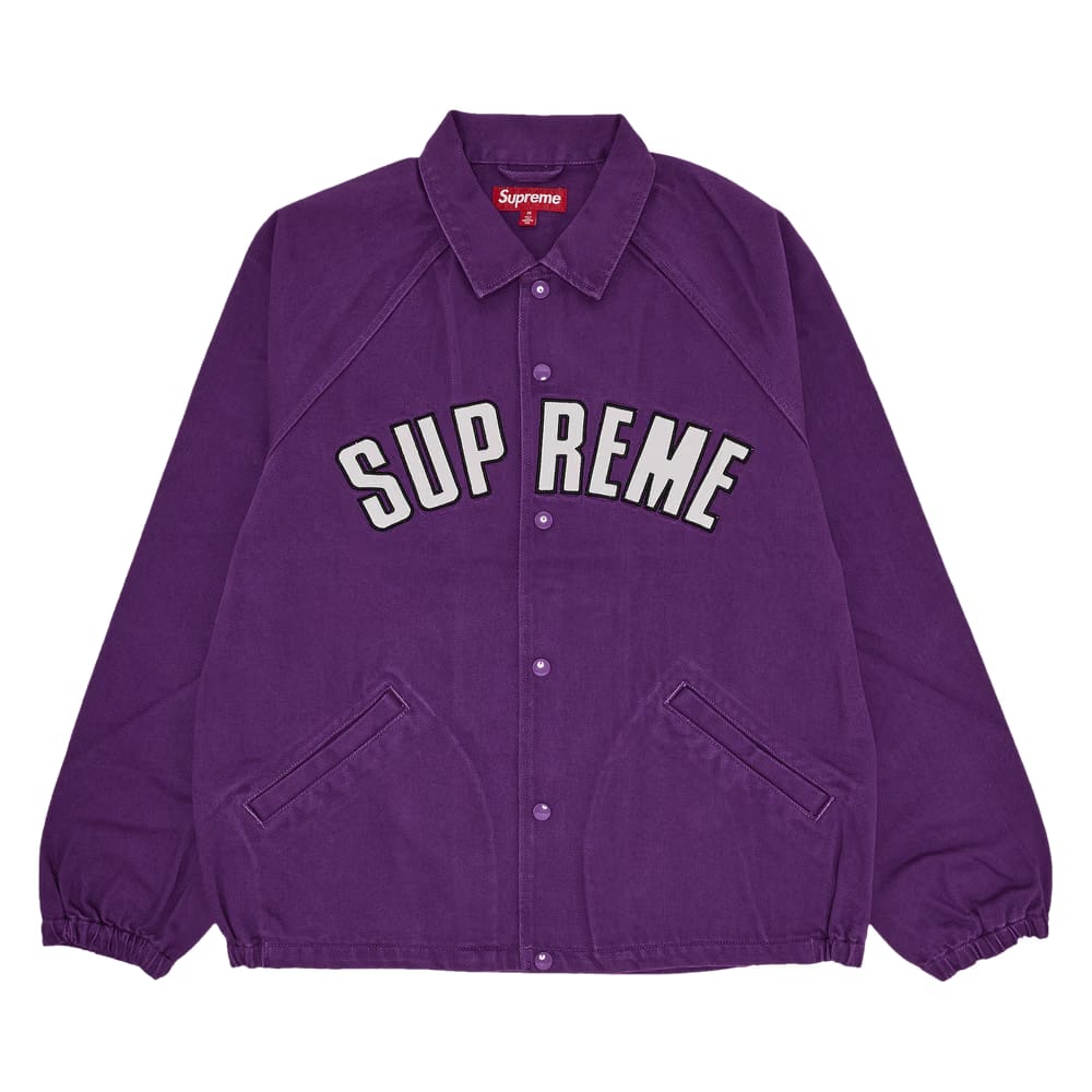 Supreme Arc Denim Coaches Jacket Purple