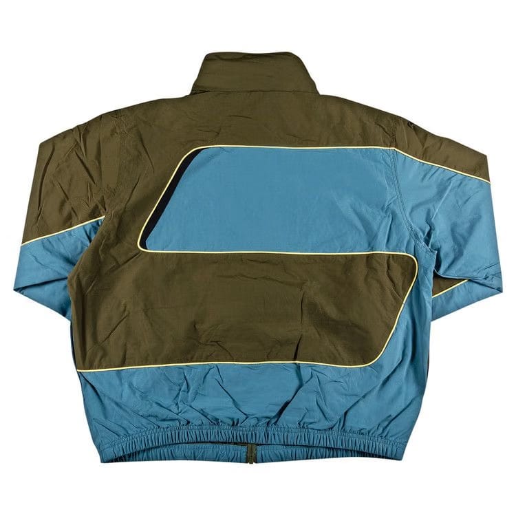 Supreme S Paneled Track Jacket Olive