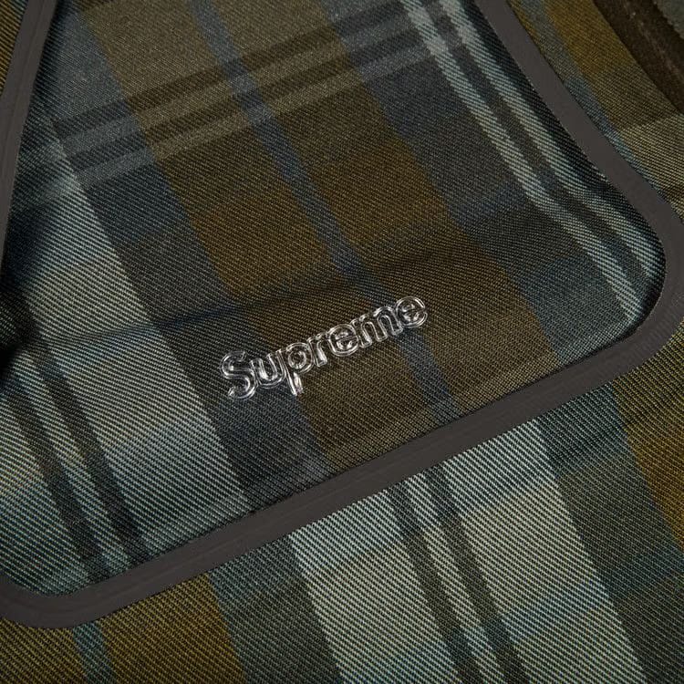Supreme GORE-TEX Tech Shell Jacket Olive Plaid