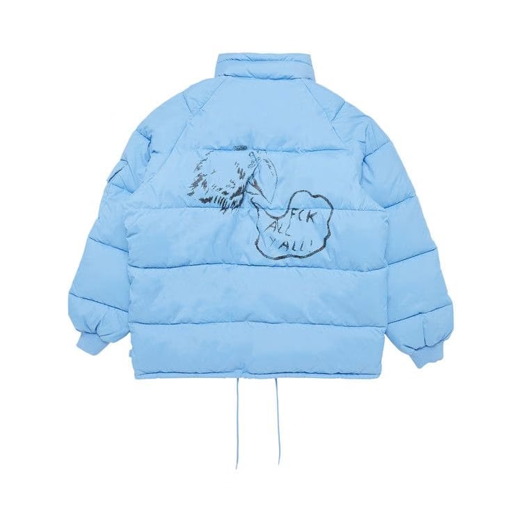 Supreme x Raymond Pettibon Mechanics Jacket Light Blue