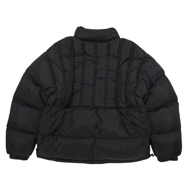 Supreme Flannel Reversible Puffer Jacket Black